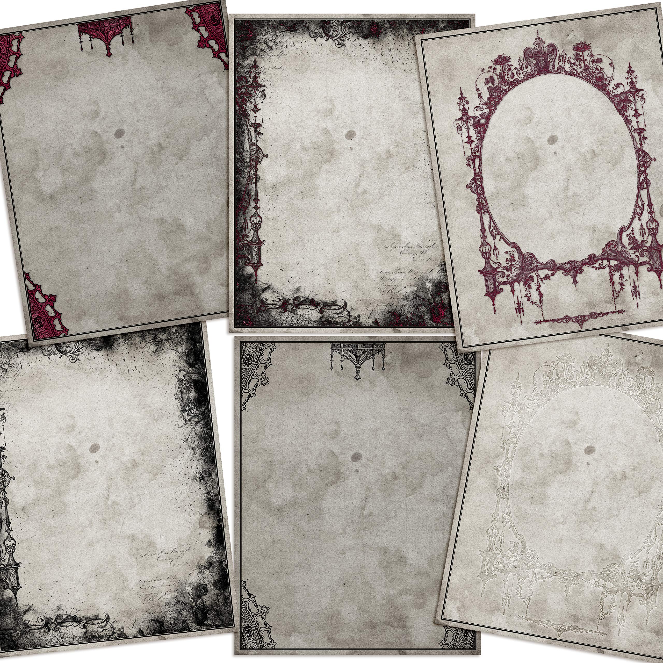 POPペローナ　GOTHIC Amazon.com: Gothic Stationary Journal Paper Pack - EZ